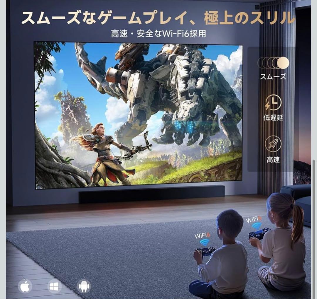 プロジェクター 家庭用 iSinbox プロジェクター a小型 天井投影