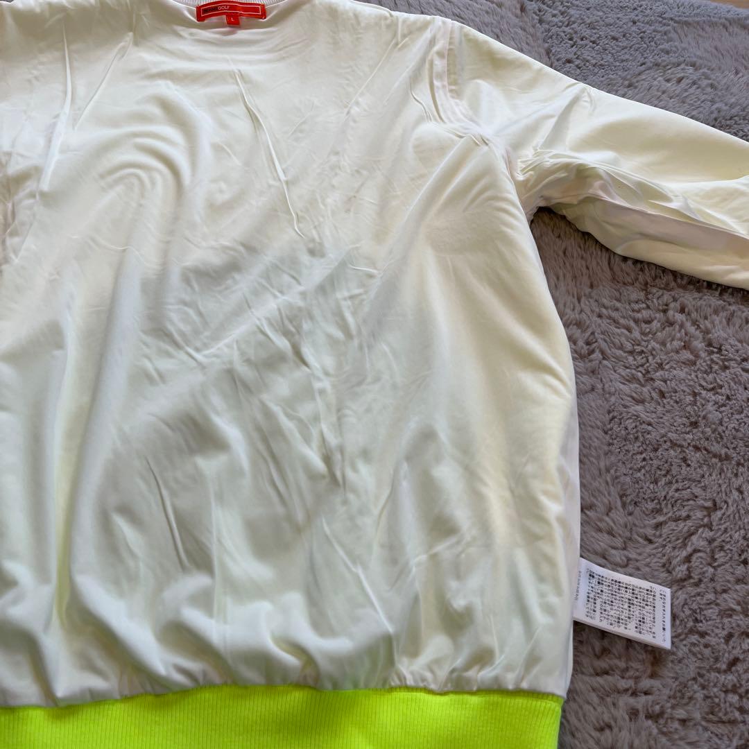 BEAMS GOLF ホワイト/イエロー