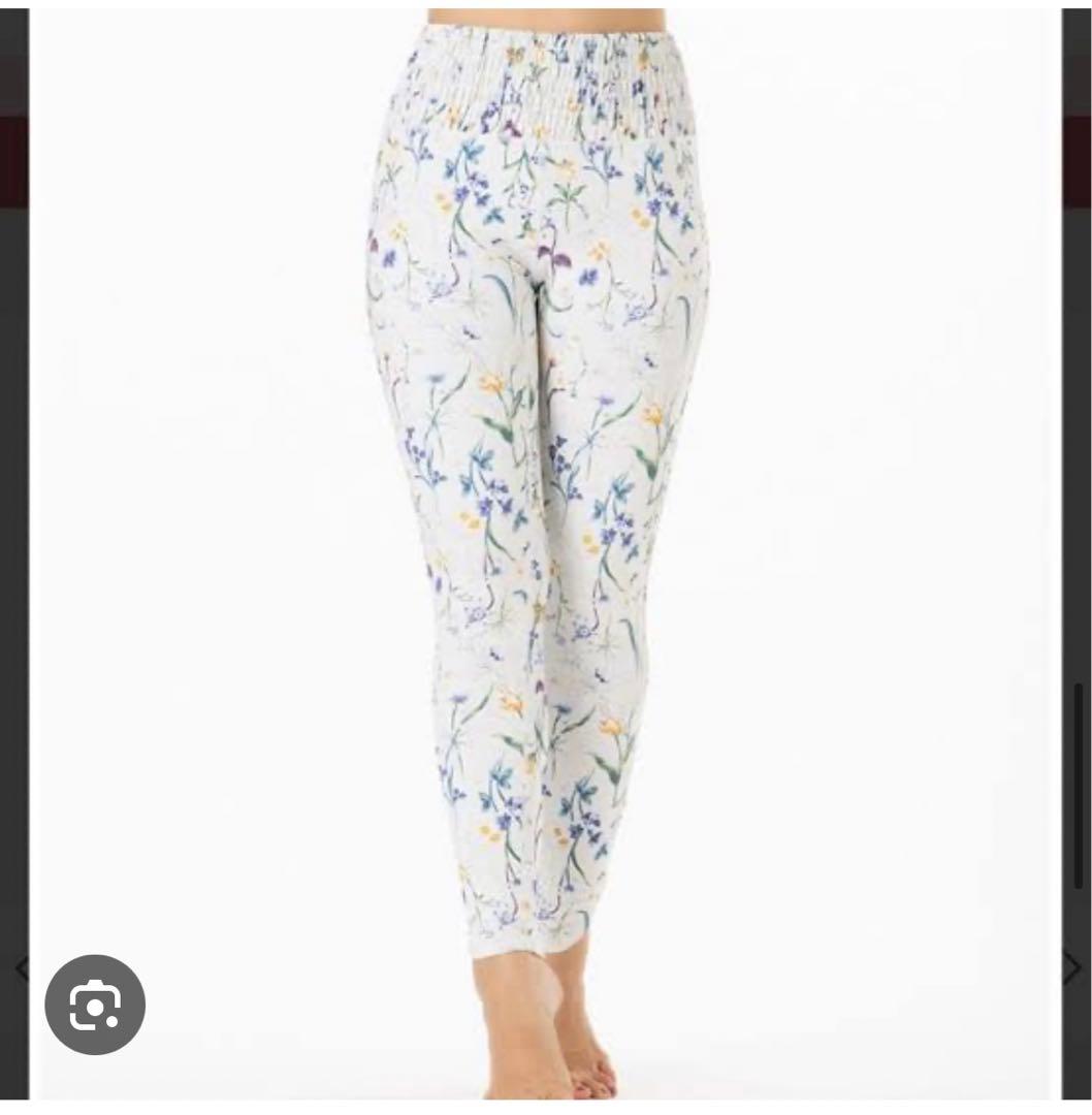 SUKALA新品ボタニカルシャーリングレギンスカバータンク上下セットアップS