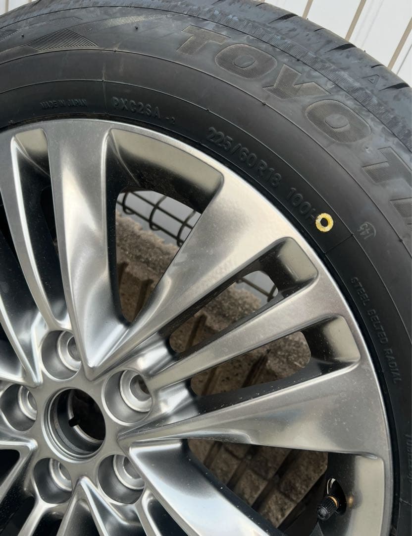 【新車外し】新型アルファード　40系　タイヤ&ホイール4本セット