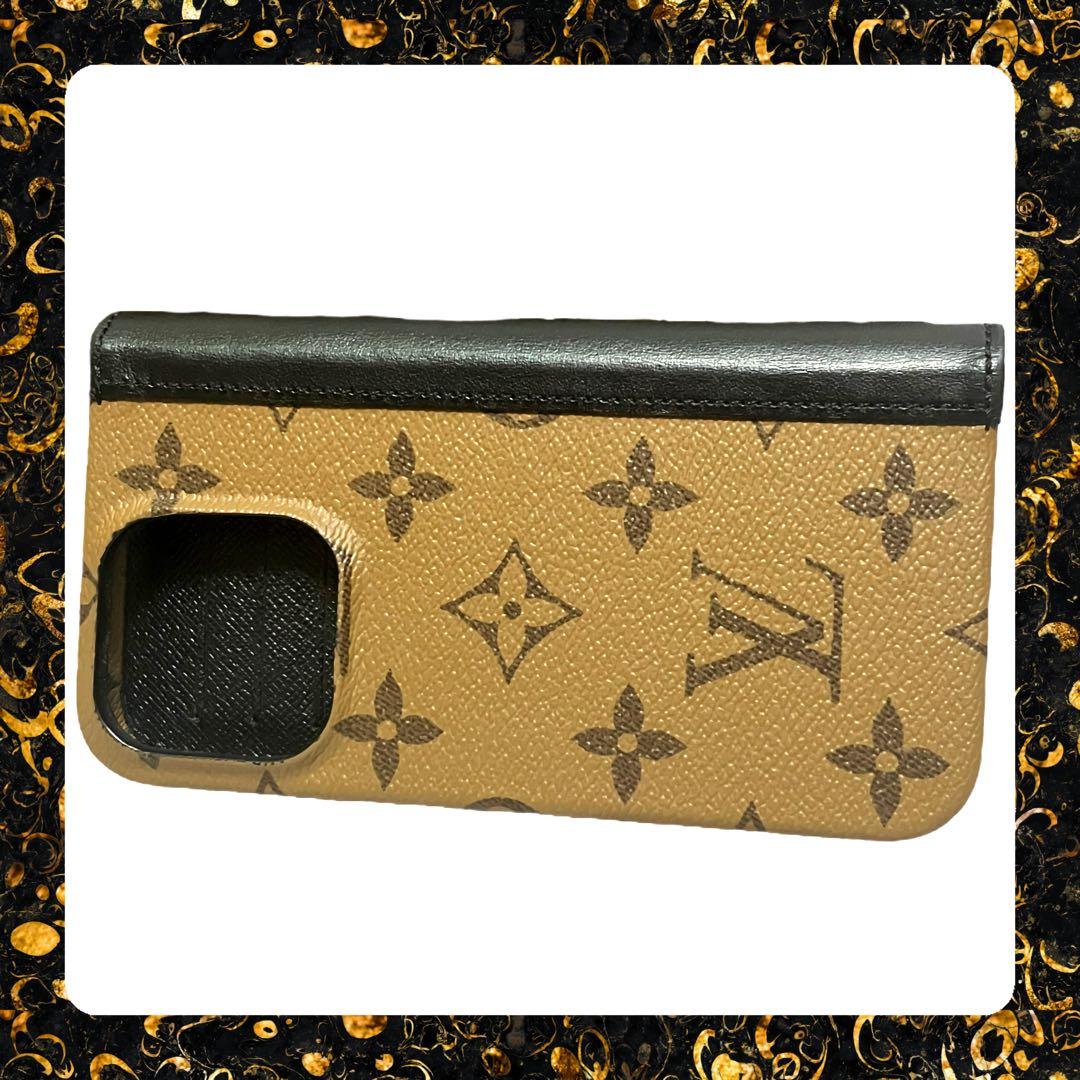 ルイヴィトン iPhone15Pro•フォリオ モノグラム リバース ケース