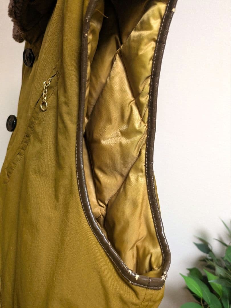 【AT-DIRTY】デッキダウンベスト／Type N-1／廃盤／チンスト／ボア