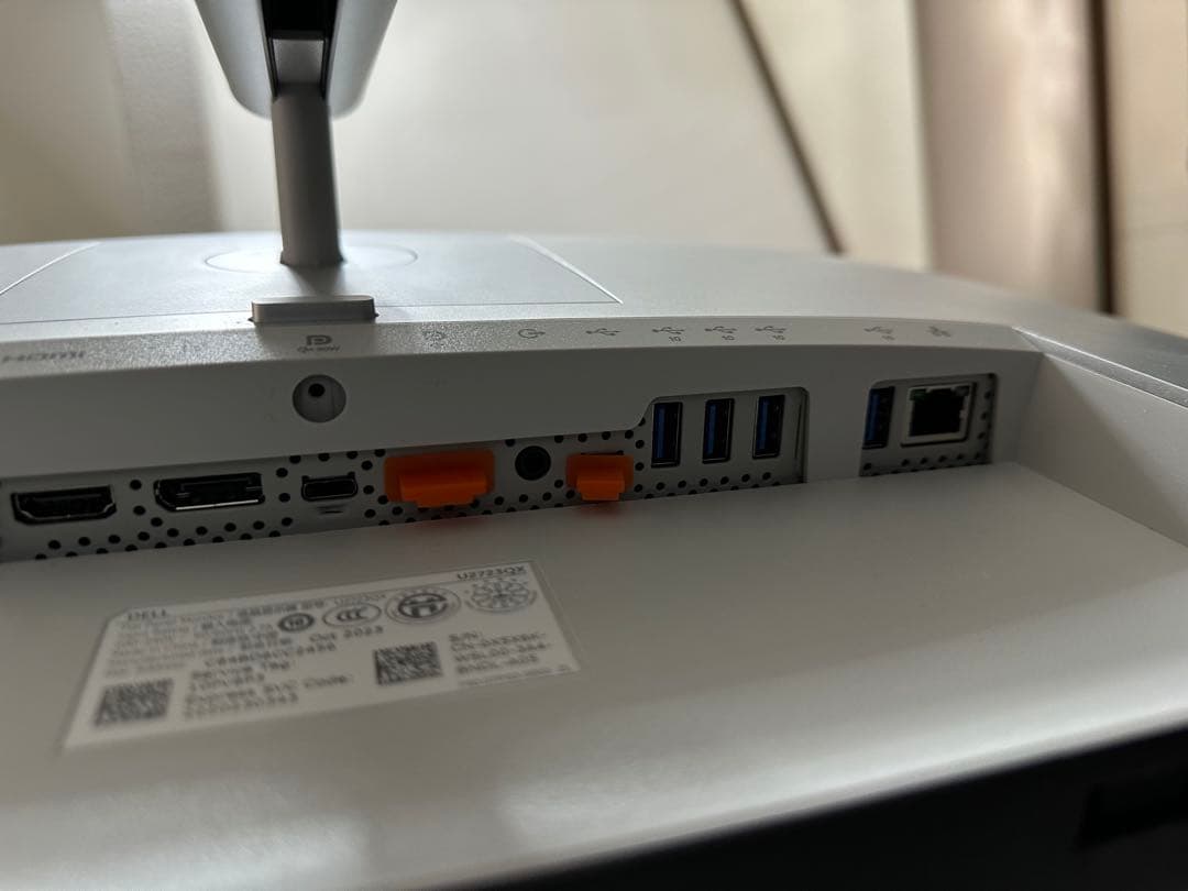 八*丸様 【美品】Dell U2723QX 27インチ4Kハブモニター