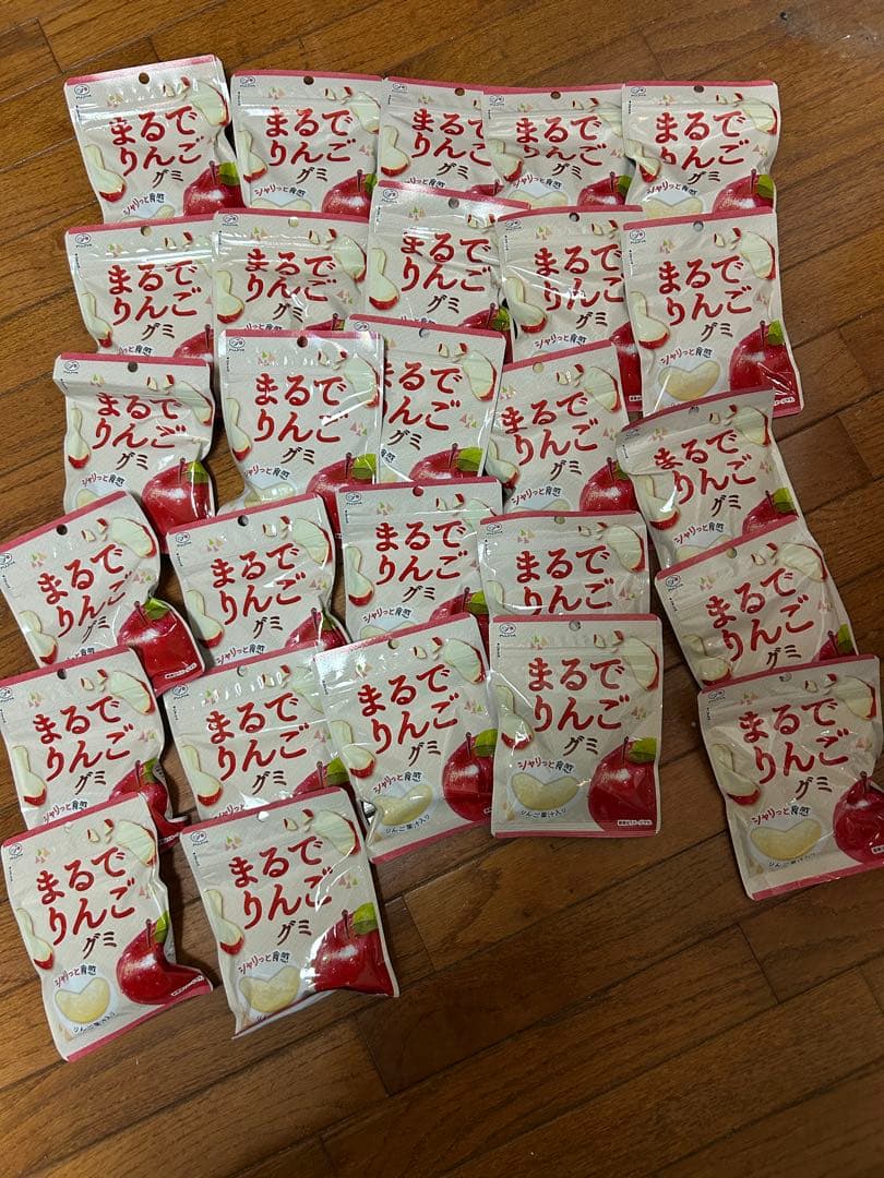 まるでりんごグミ　27袋　新品未開封