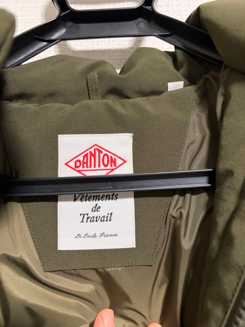 美品　DANTON×UR別注 ダウン　38