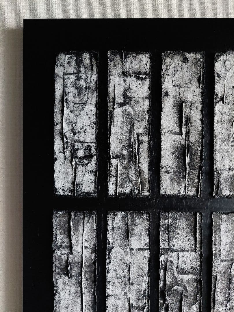 テクスチャーアート★≒73×52×3㎝　　抽象画　　現代アート　インテリア