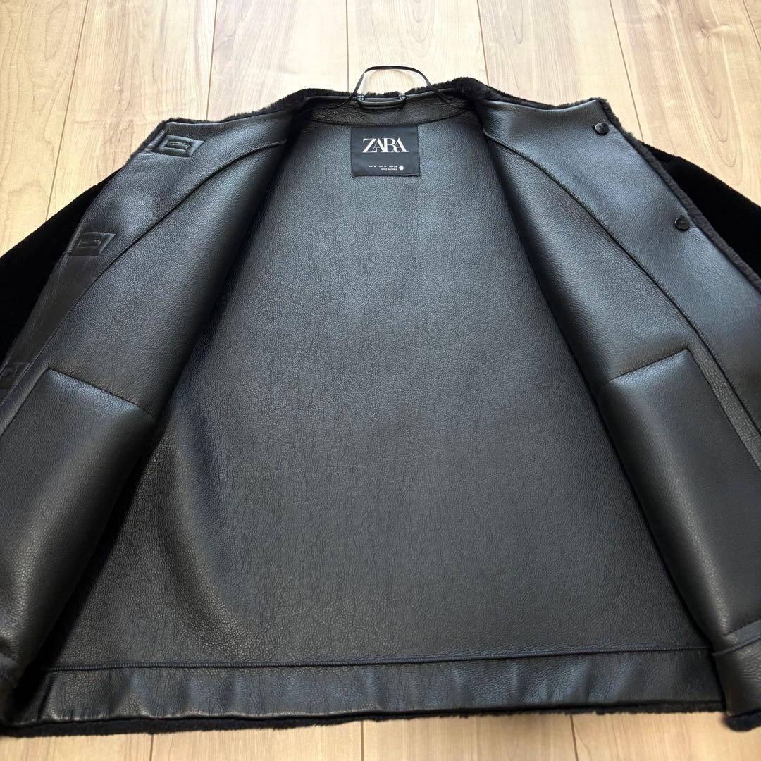 【2/4まで限定値下げ】ZARA フェイクファージャケット ZW コレクション