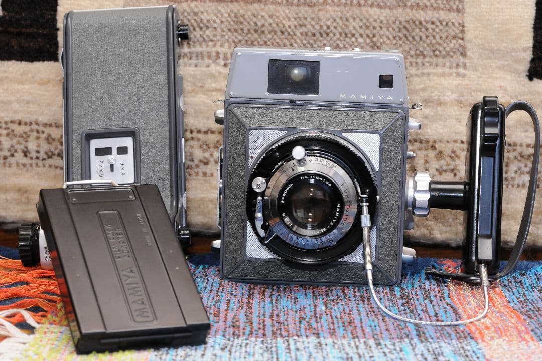 MAMIYA マミヤプレス 初代 中判カメラ レトロ ジャンク