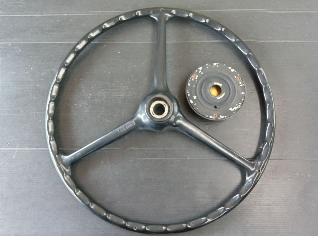 三菱ジープJ54ステアリング