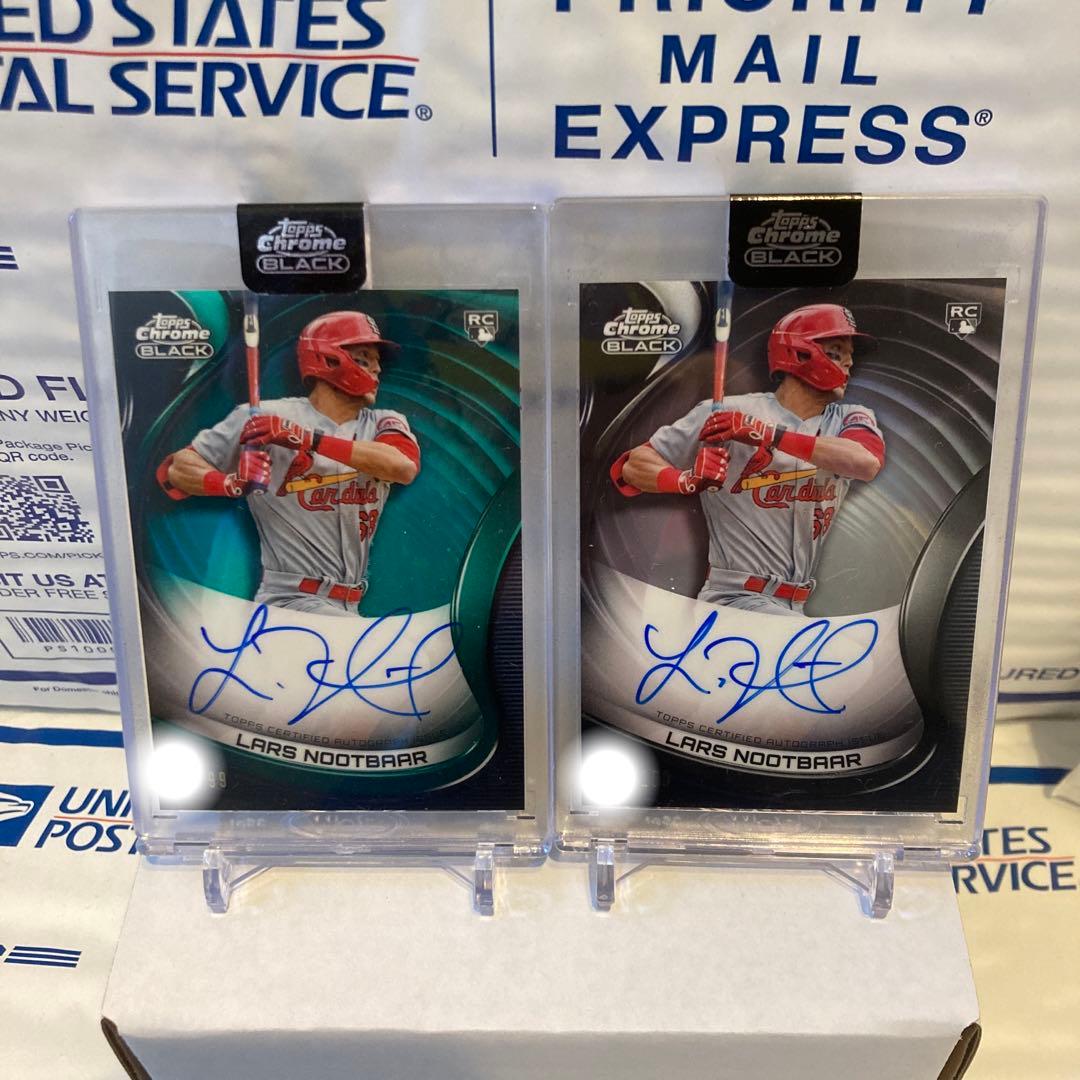 Lars Nootbaar jersey number サインカード WBC