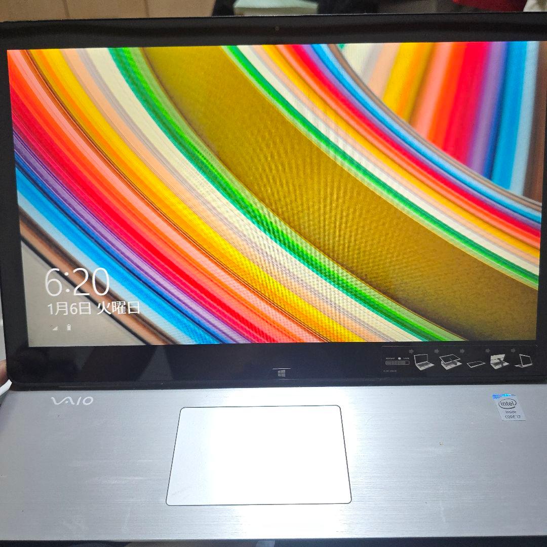 SONY VAIO ノートPC Intel i7 8GB RAM