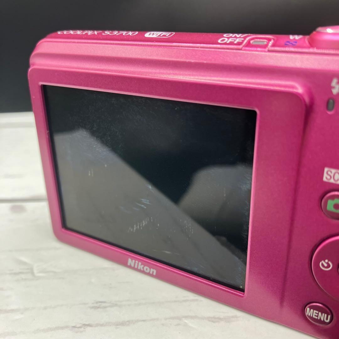 ニコン Nikon クールピクス COOLPIX S3700 ピンク