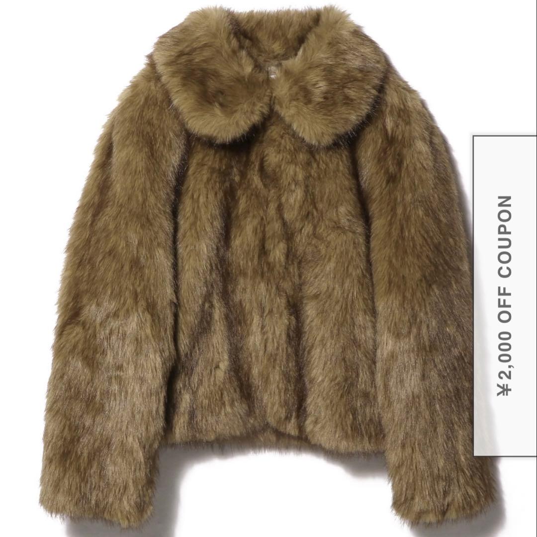 ESTNATION エストネーション エコファーブルゾン　新品　完売商品