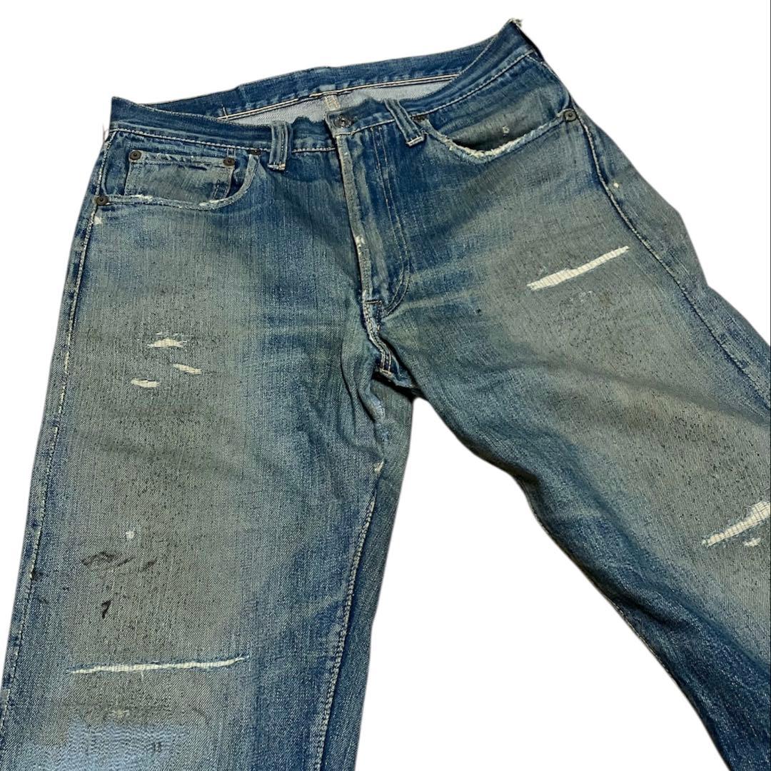 激*売様 リーバイス　501ZXX ヴィンテージ　デニムパンツ　リペア多数