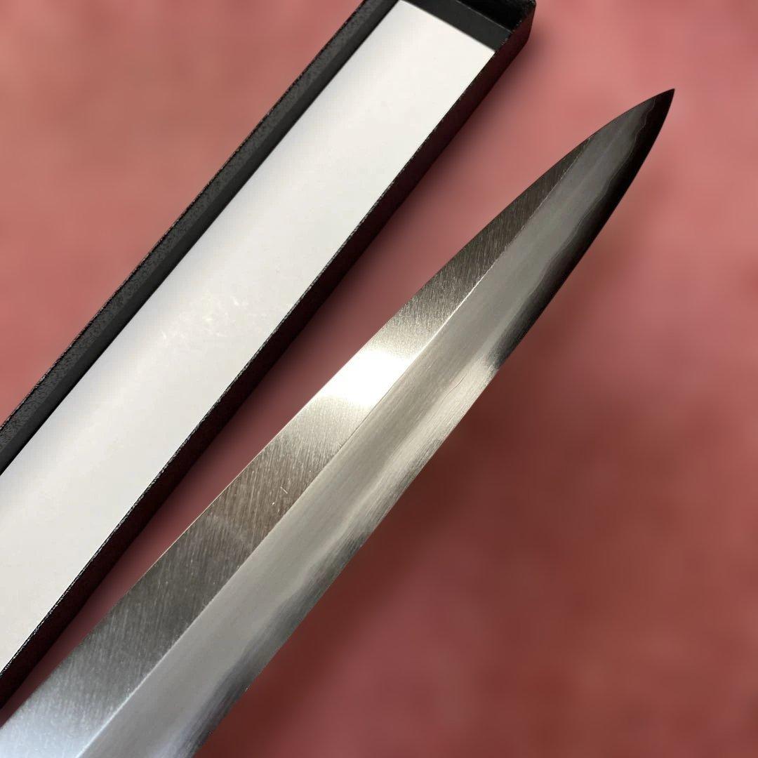 銀三　柳刃包丁　300㎜ 尺0寸