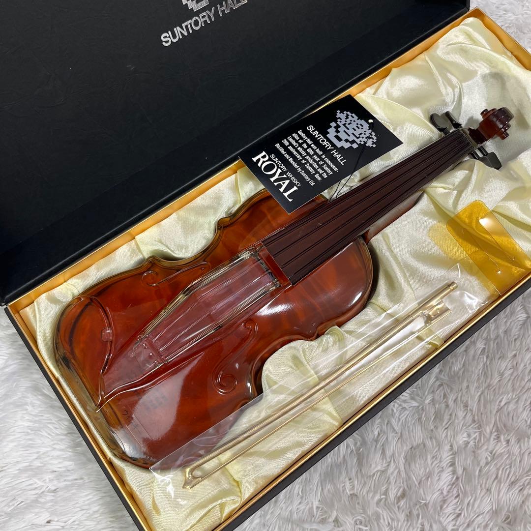 未開封 SUNTORY HALL  バイオリン型ウイスキー