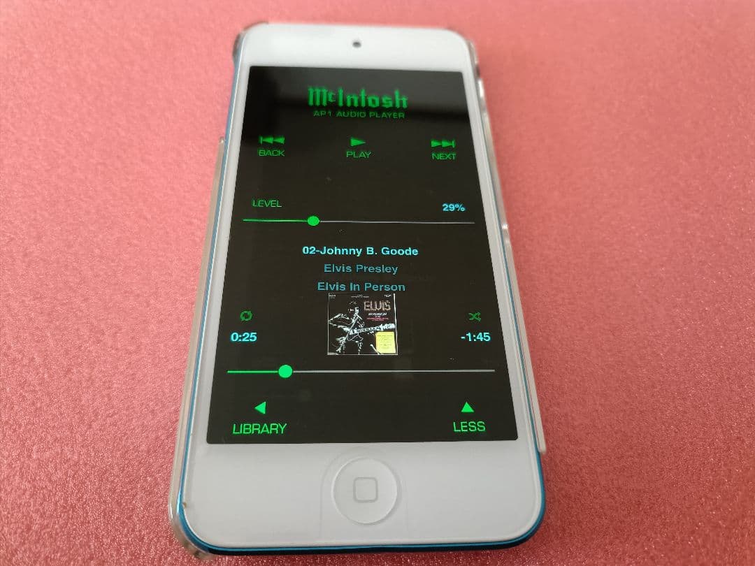 iPod touch ブルー 本体 + 付属品