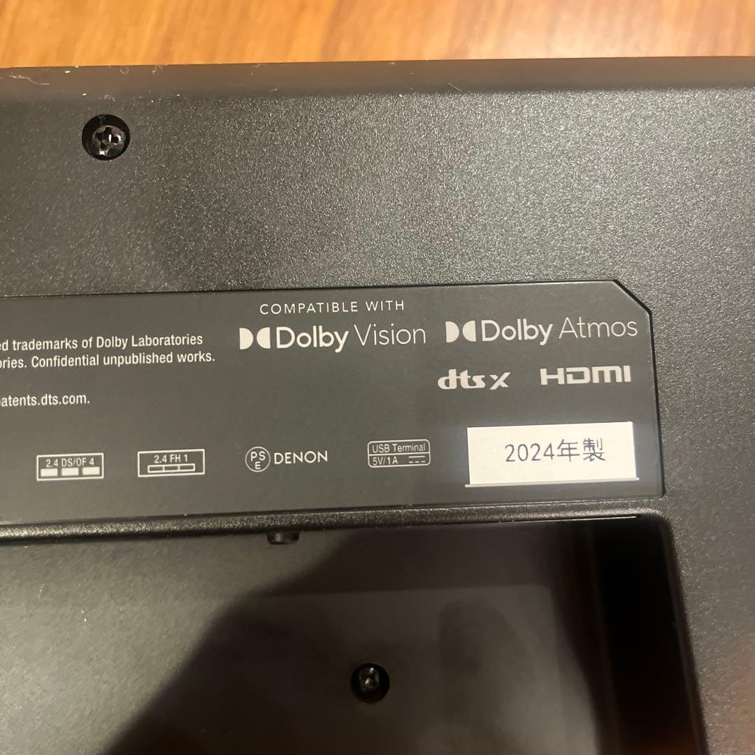 スピーカー・ウーファー DENON  Soundbar 550