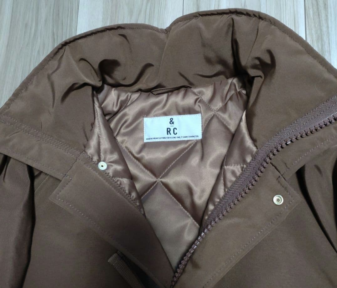 Curensology ＜&RC＞スウェーディッシュモッズコート ブラウン57