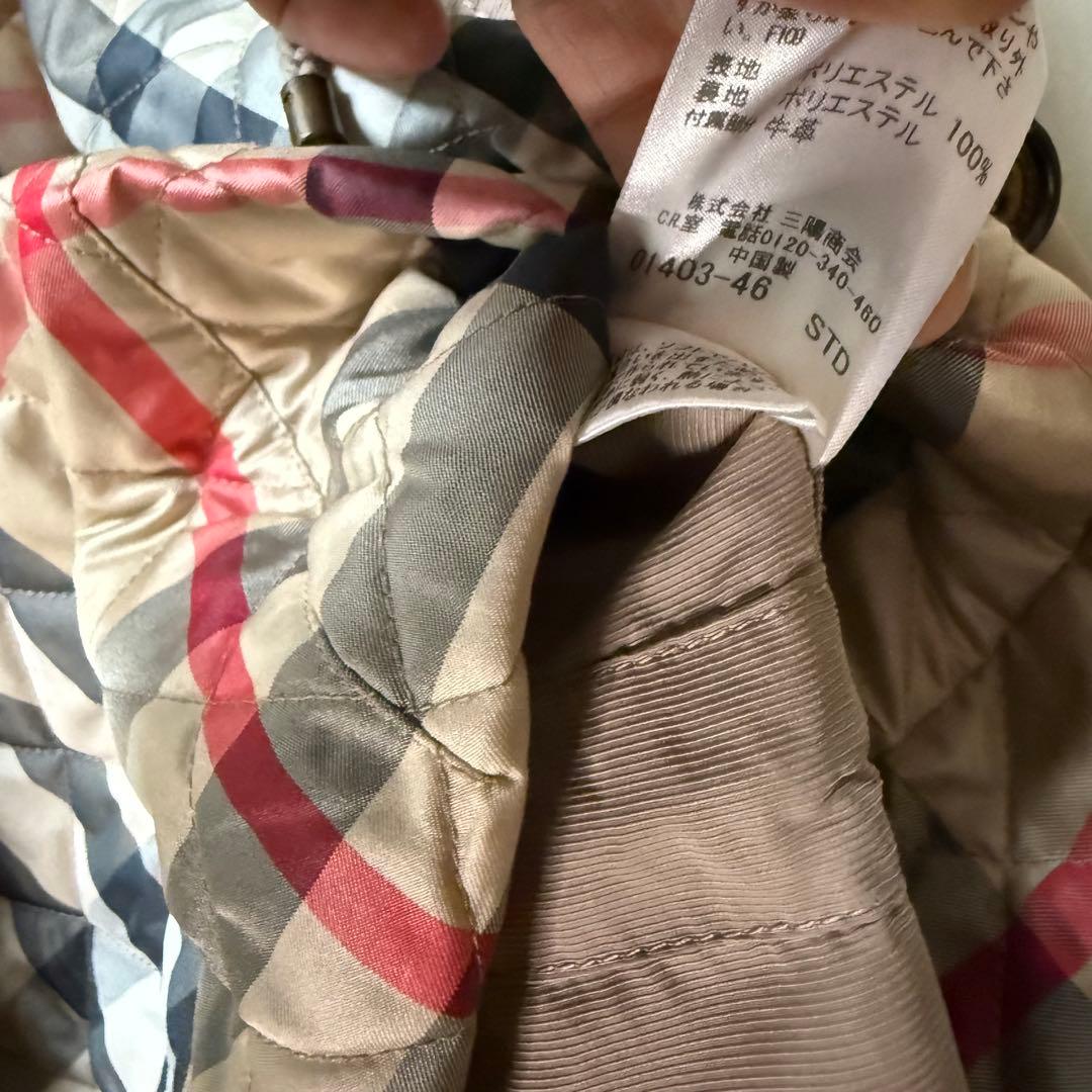 バーバリーロンドン✨46 大きいサイズ　3way モッズコート　ライナー　キルト