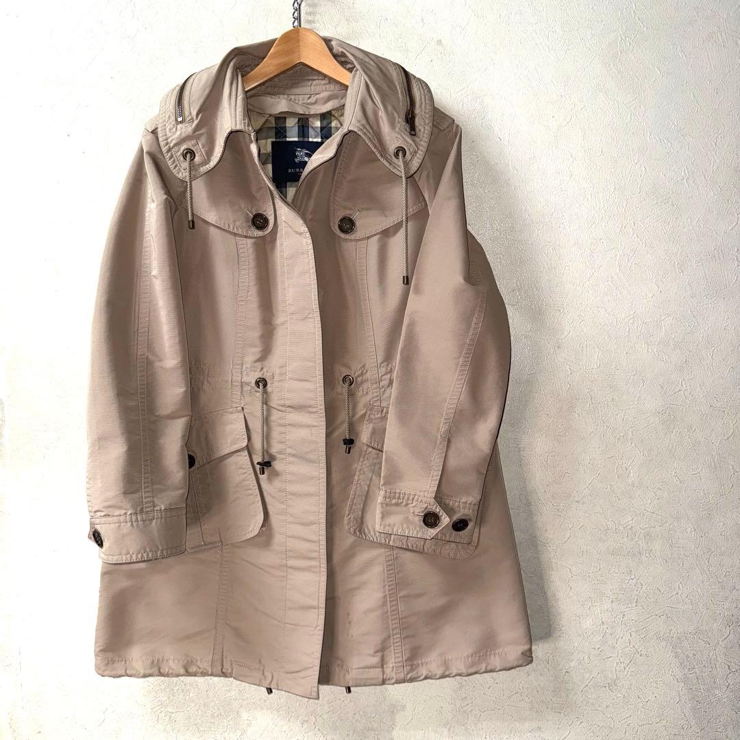 バーバリーロンドン✨46 大きいサイズ　3way モッズコート　ライナー　キルト