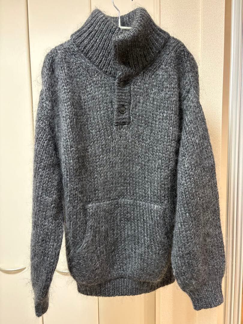 トップス crepuscule mohair lowgage high neck