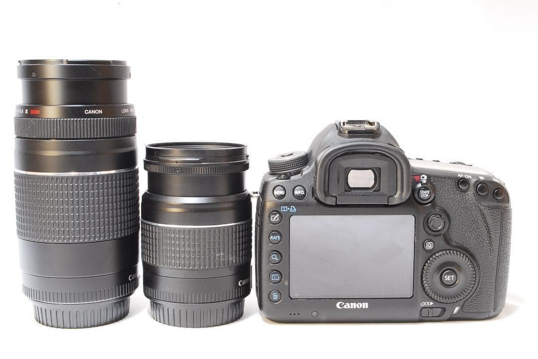 バッテリーグリップつき✨Canon EOS 5D MarkⅢ✨超望遠ダブルレンズ