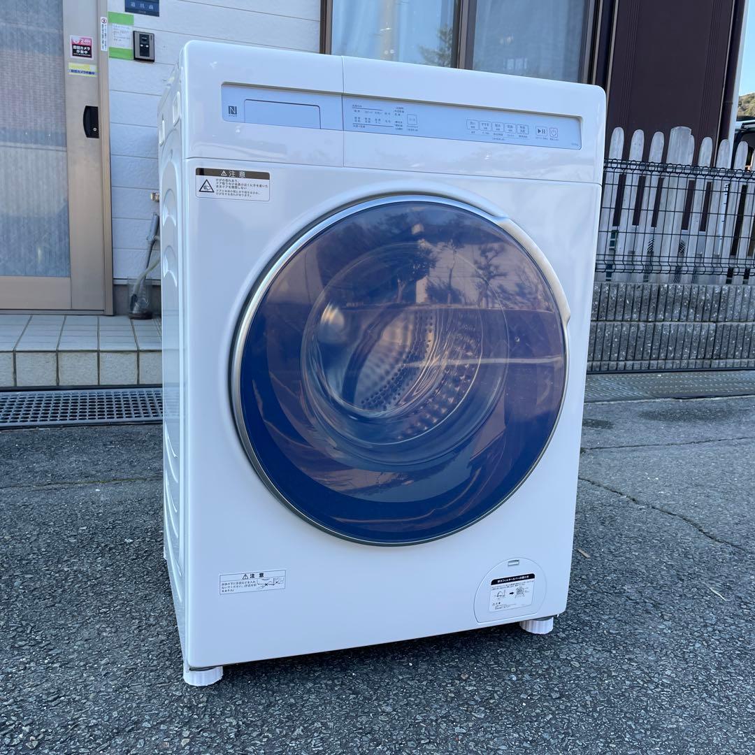 ニトリ2025年製10㎏ドラム式洗濯乾燥機 乾燥5㎏ 使用3ヶ月極美品 送料無料