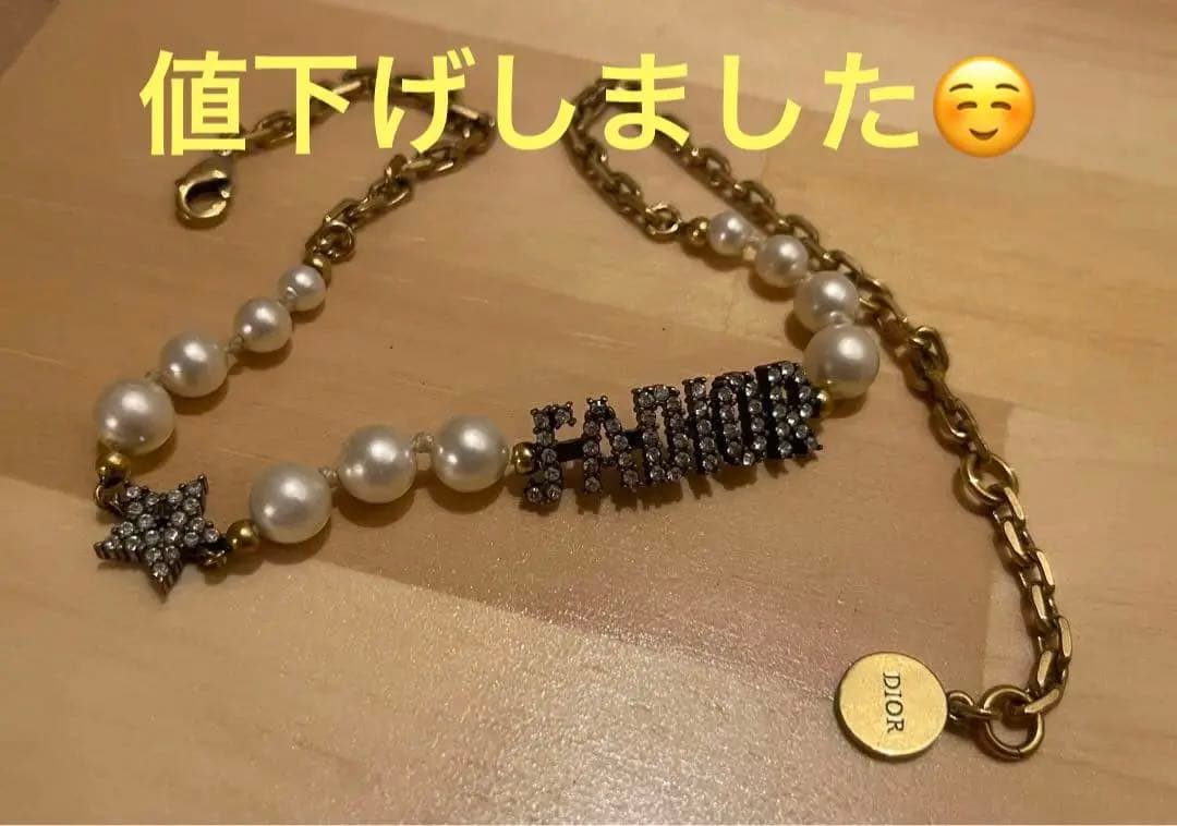 t*i様 J'ADIOR チョーカー メタル・レジンパール・クリスタル