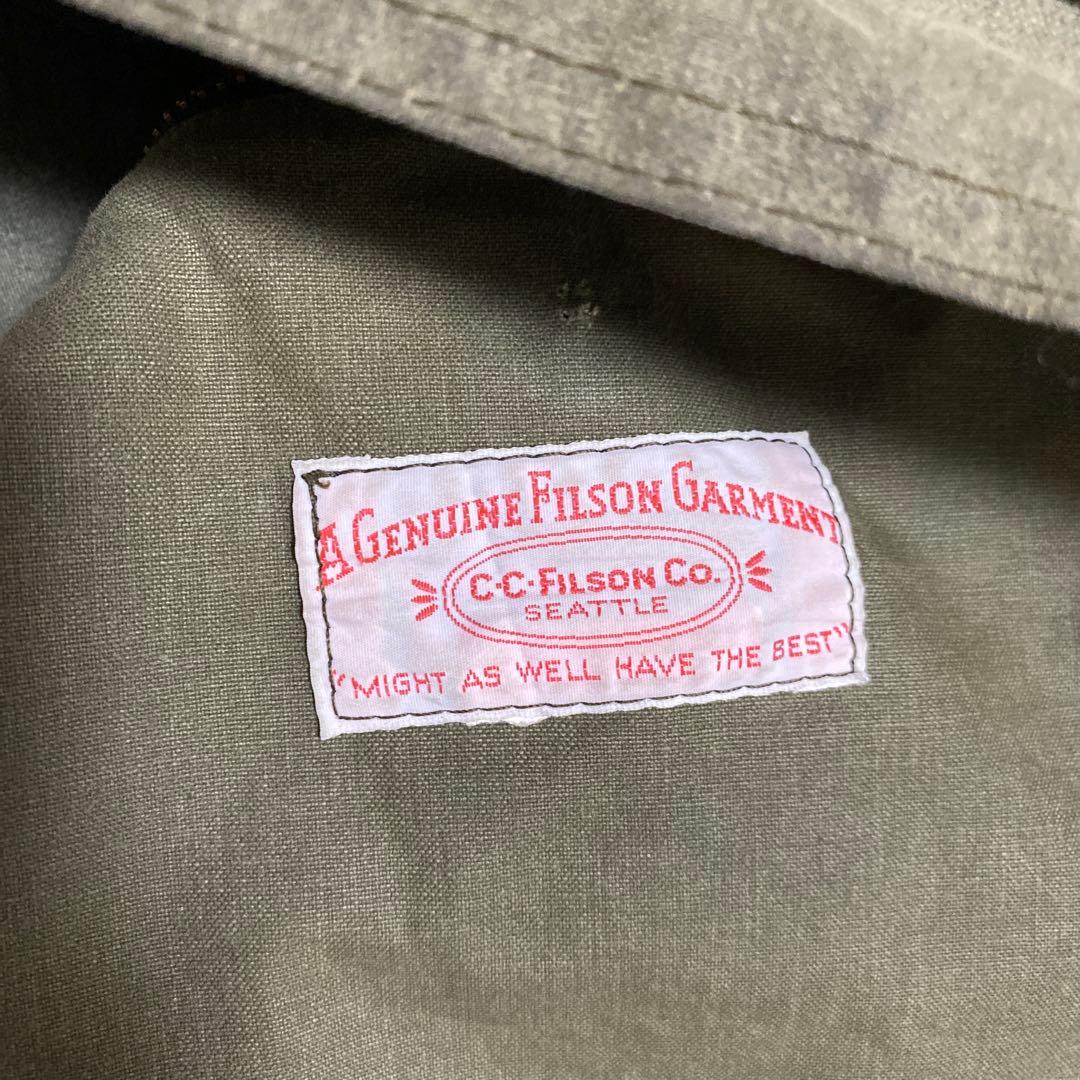 【希望価格】60s 70s FILSON オイルドハンティングジャケット
