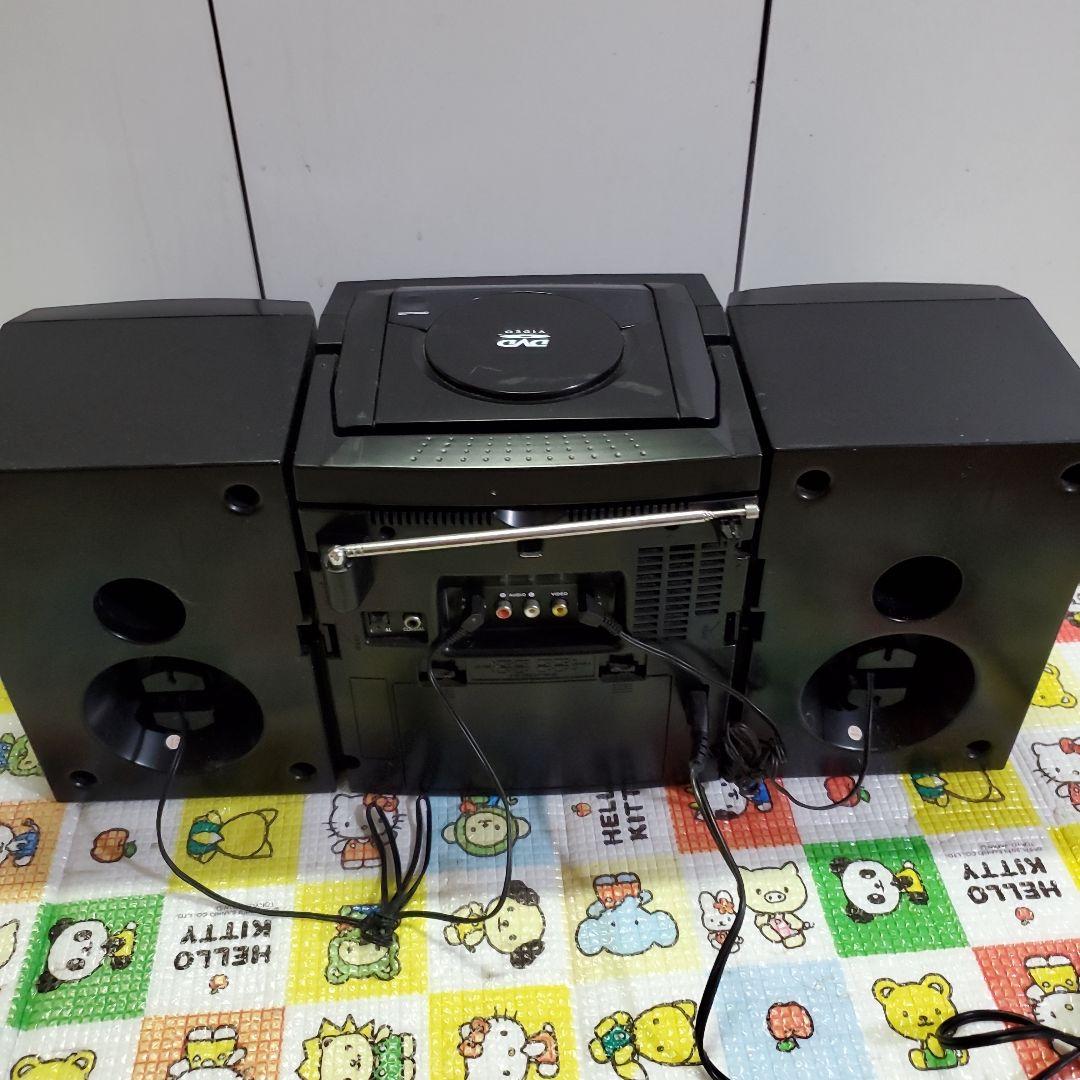 エグゼモード　7インチDVDコンポ　リモコンセット　動作品　USB使えます