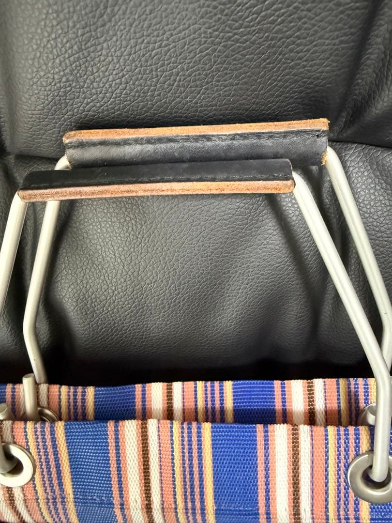 MARNI ストライプ かごバッグ