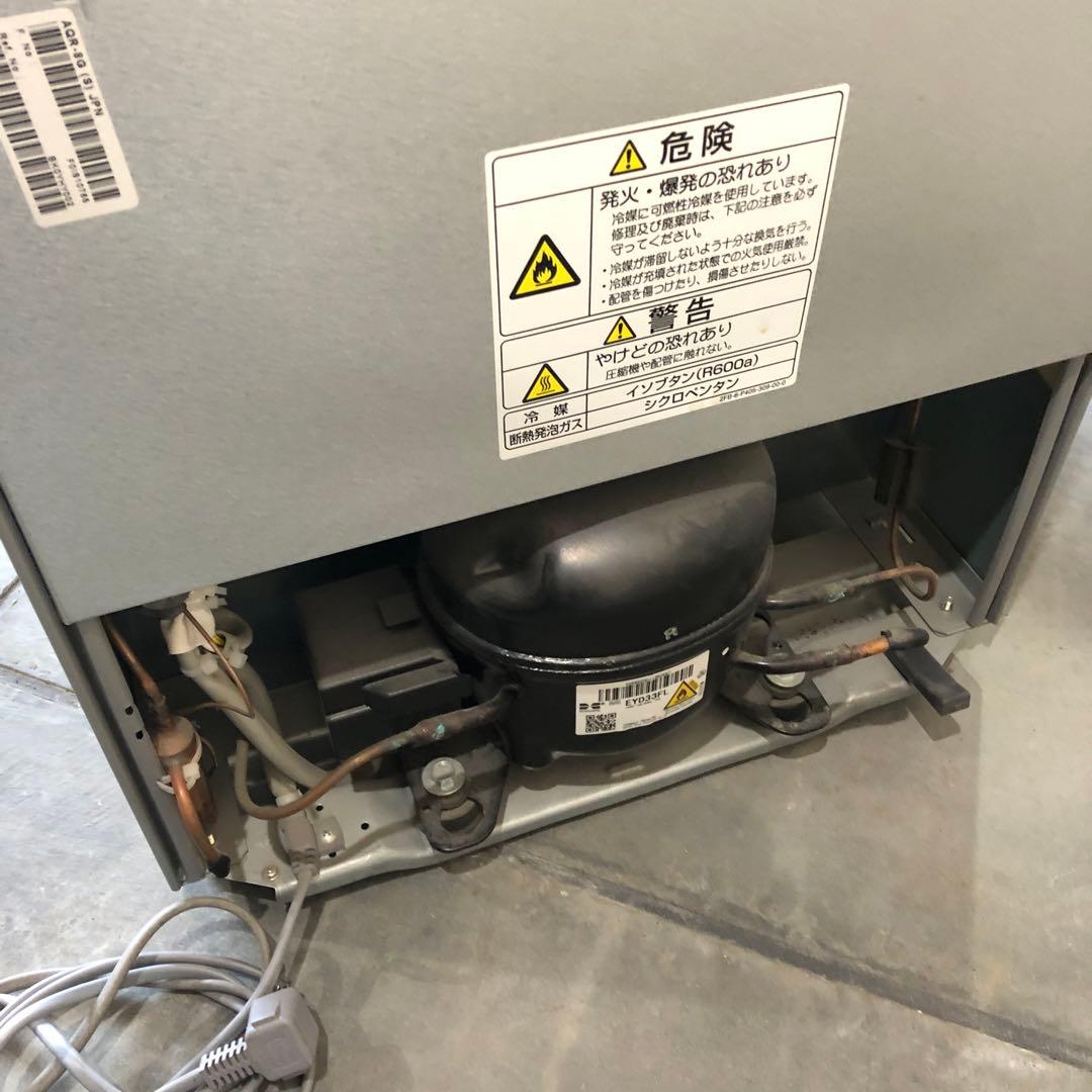 AQUA 75L 冷凍冷蔵庫 1ドア AQR-8G(S)