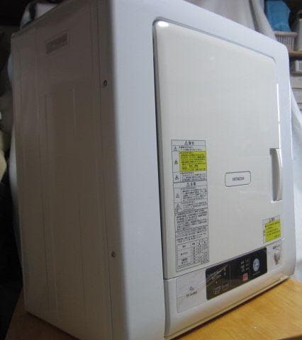 動作確認　簡易清掃済　2020年製 日立衣類乾燥機 DE-N40WX　乾燥4ｋｇ
