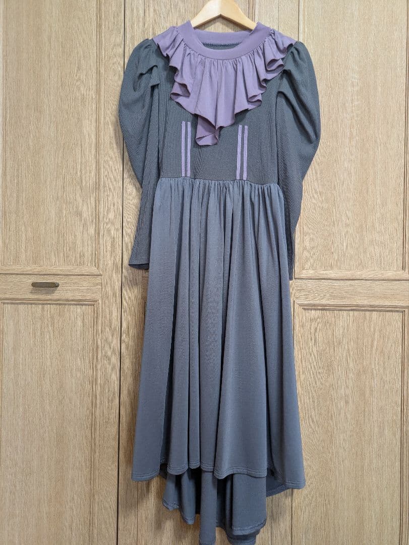 ジャージロリータ エンジェル (グレー)ワンピース