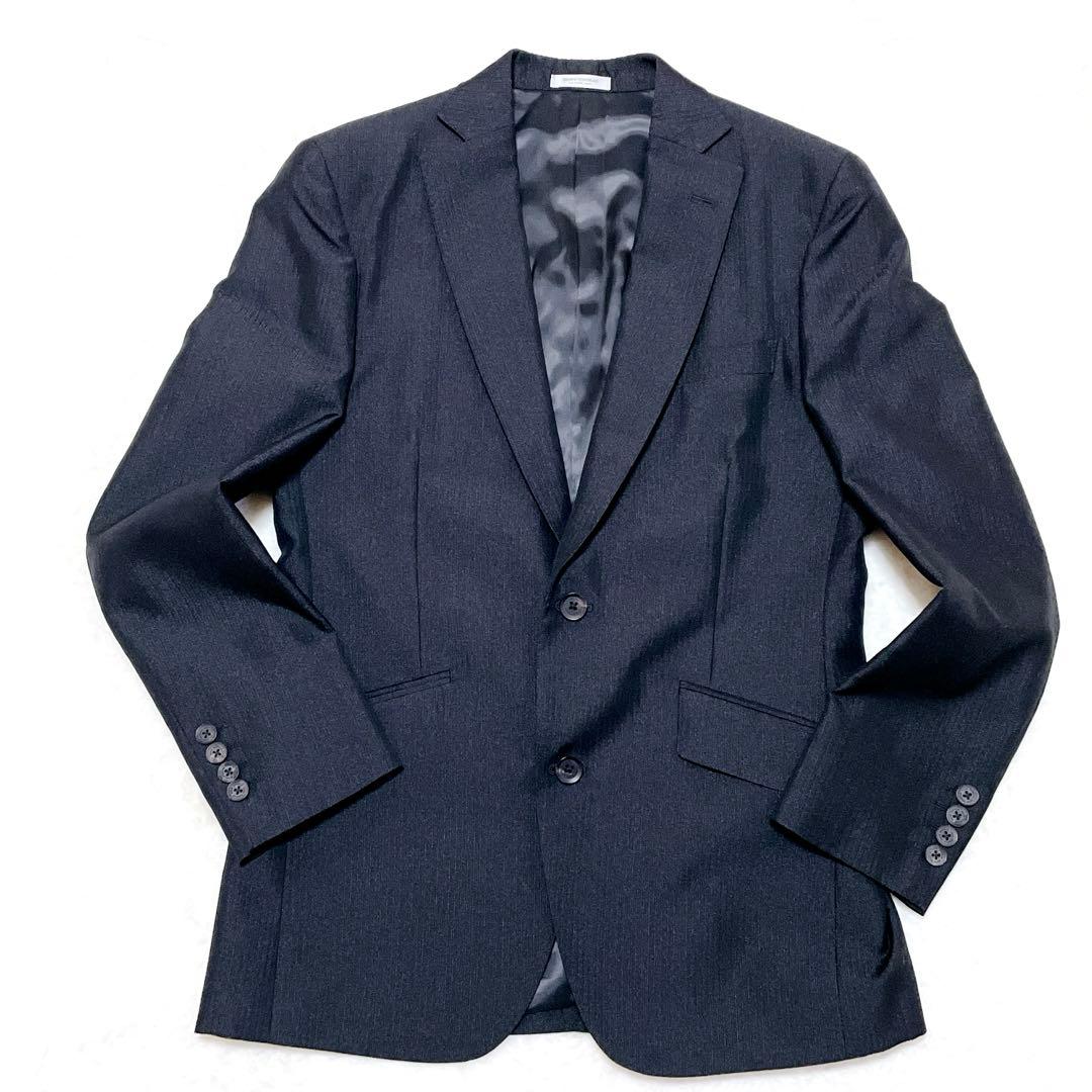 【美品】MEN'S TENORAS スーツ　3ピース　セットアップ　ウール混