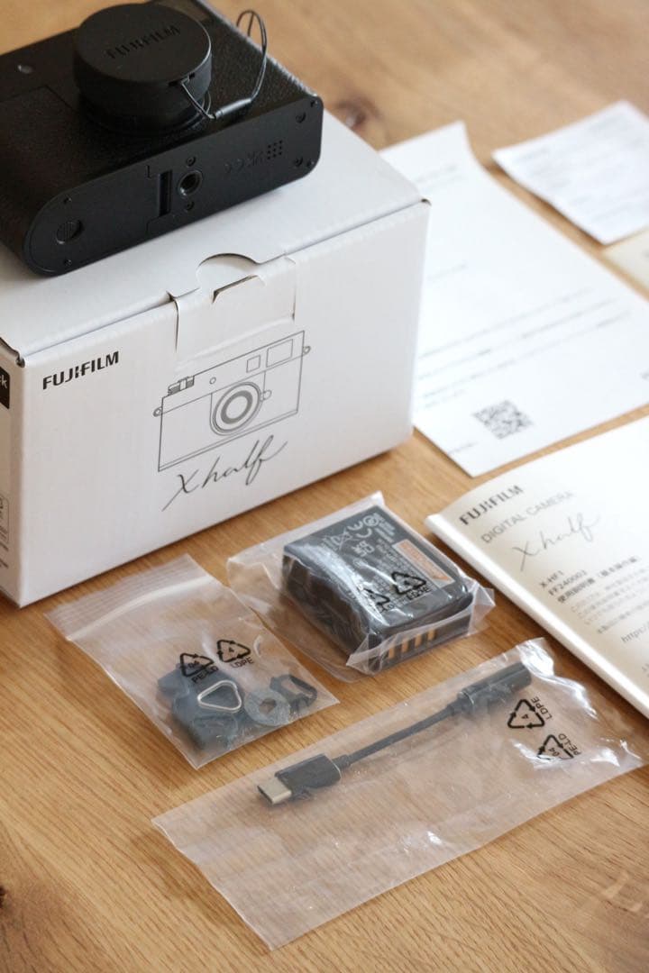 【極美品/限定値下げ中】xhalf ブラック X-HF1 FUJIFILM