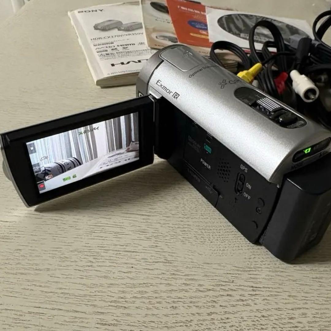 SONY ビデオカメラ HDR-CX370 本体 付属品セット