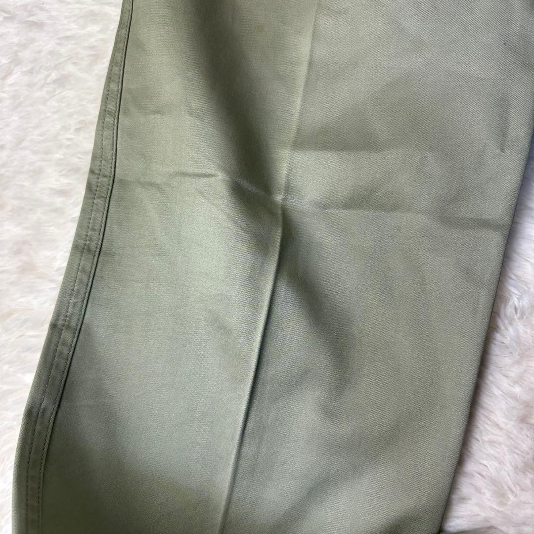 美品 ルイヴィトン 薄グリーン チノパン イタリア製 48 XL