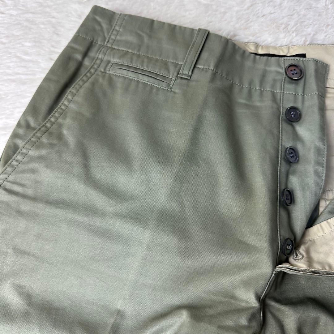 美品 ルイヴィトン 薄グリーン チノパン イタリア製 48 XL
