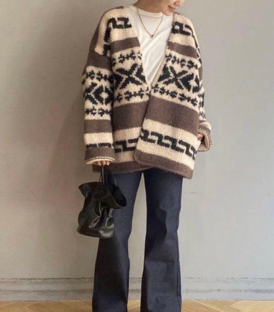 シンゾーン　カウチン　カーディガン