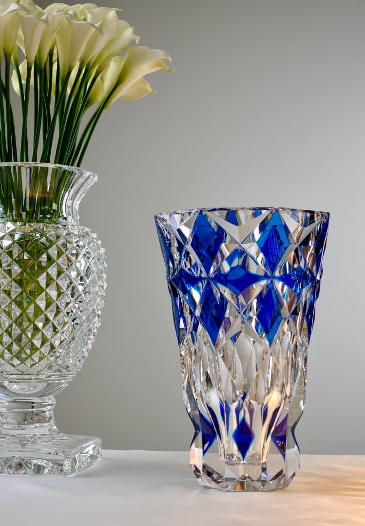 HERMES Saint Louis サンルイ 花瓶 ベース 25cm 美品