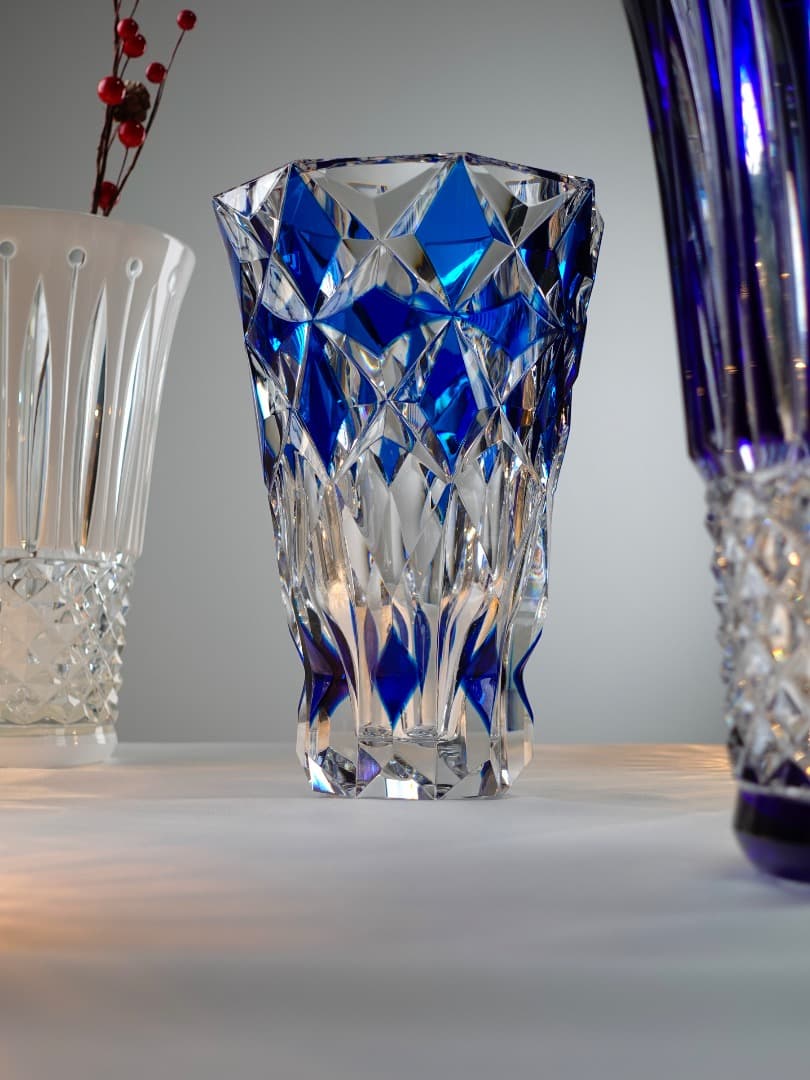 HERMES Saint Louis サンルイ 花瓶 ベース 25cm 美品