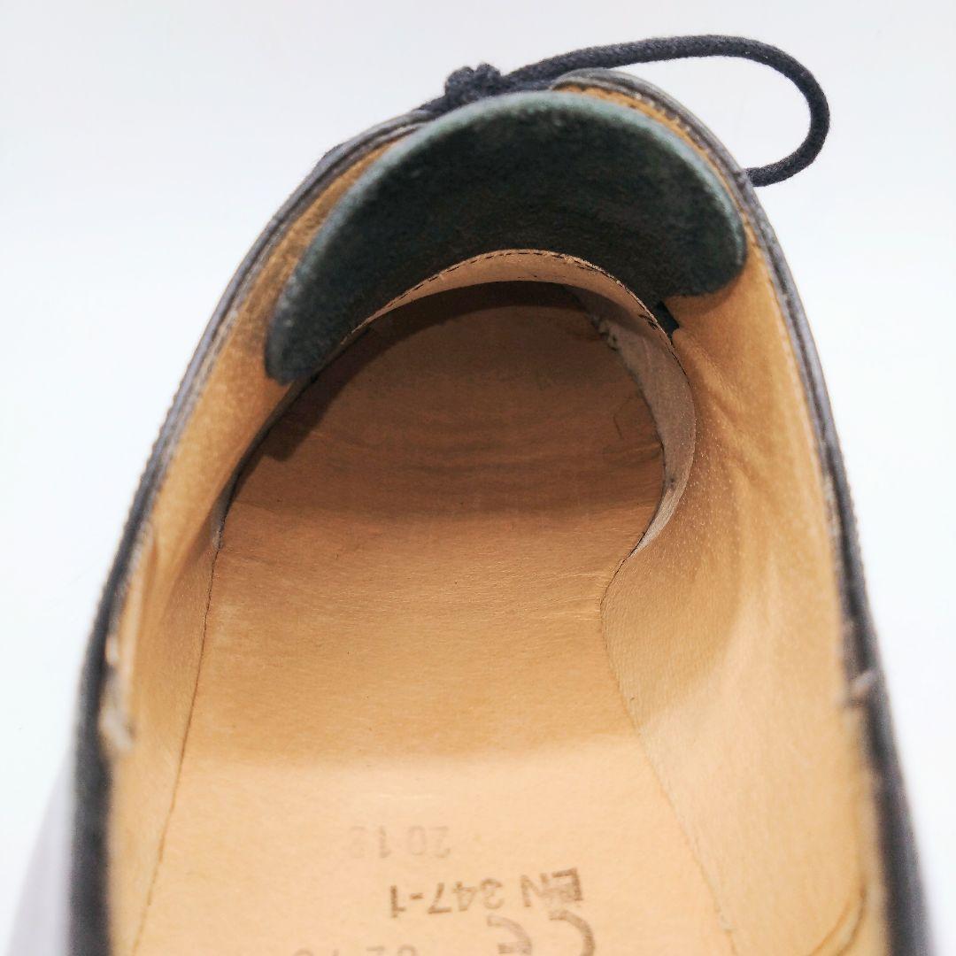 KLEMAN PASTAN ブラック プレーントゥ 41　020