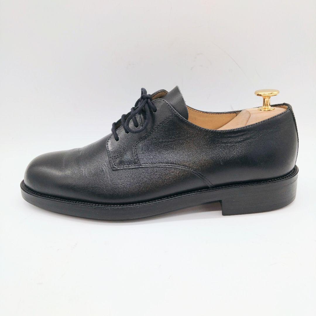 KLEMAN PASTAN ブラック プレーントゥ 41　020