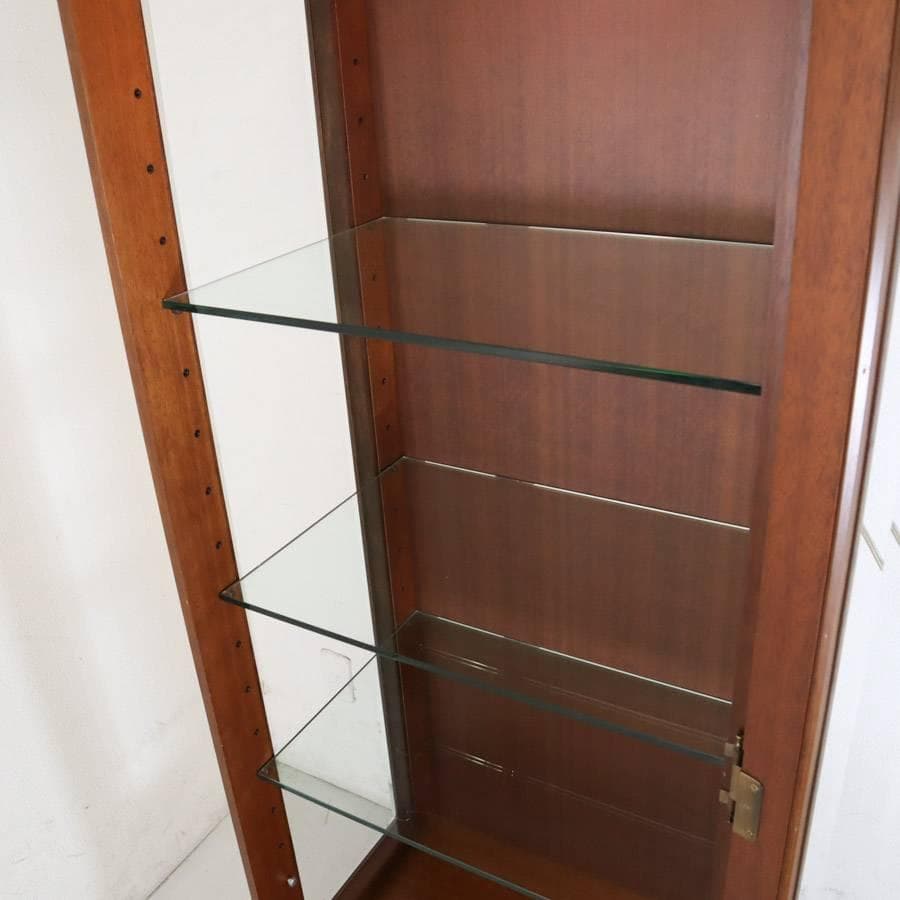 マルニ木工 地中海 キュリオケース64 ガラス製陳列棚 ガラスケース 168cm