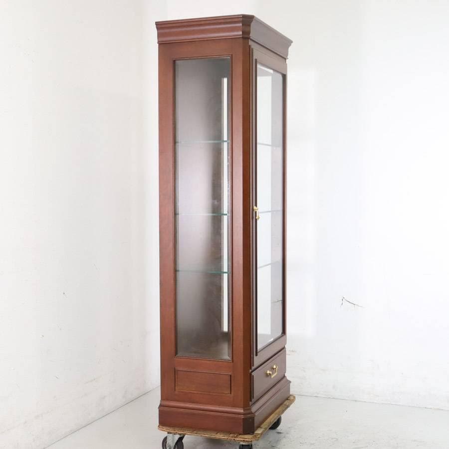 マルニ木工 地中海 キュリオケース64 ガラス製陳列棚 ガラスケース 168cm