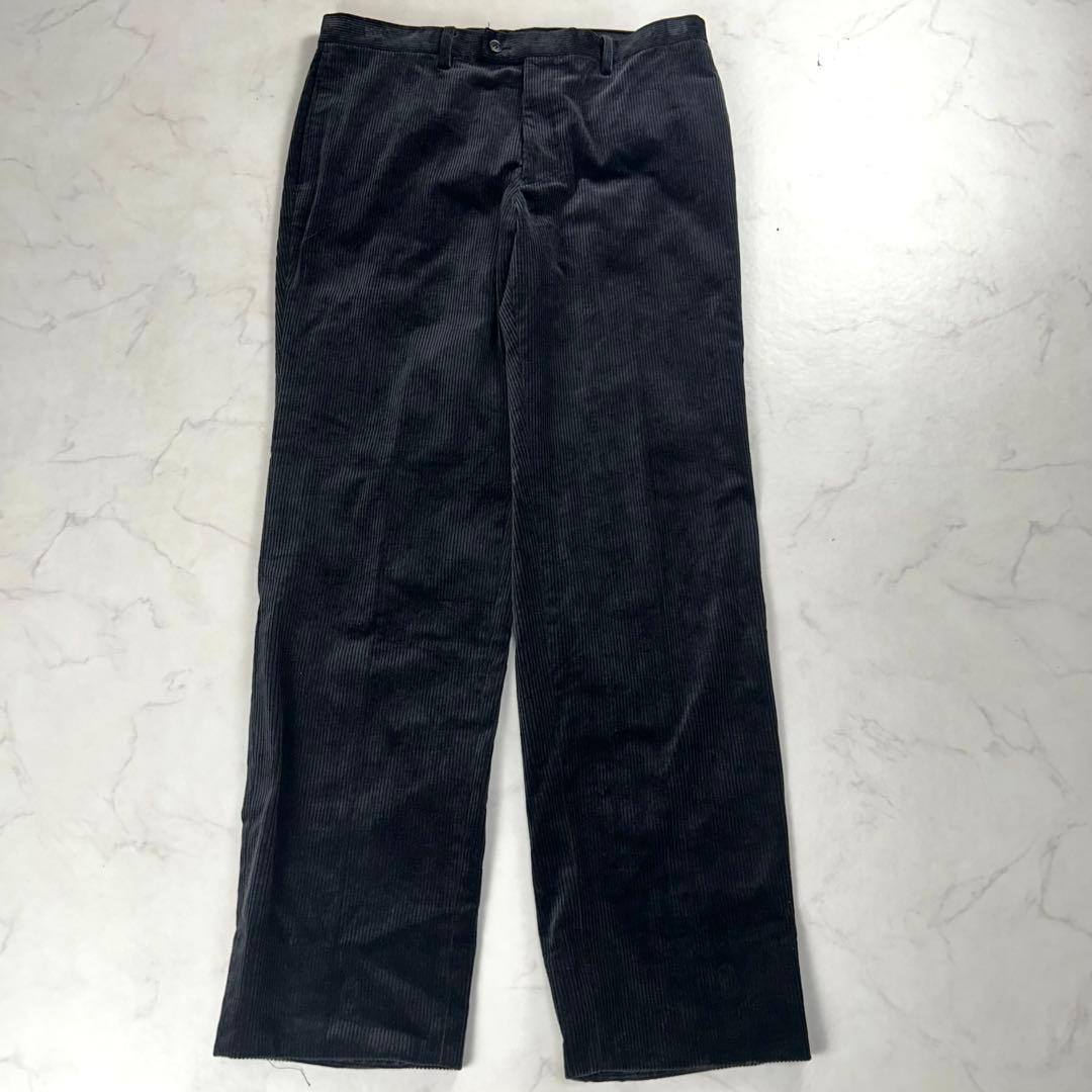 希少3L✨ Yohji Yamamoto コーデュロイパンツ ゆるめシルエット