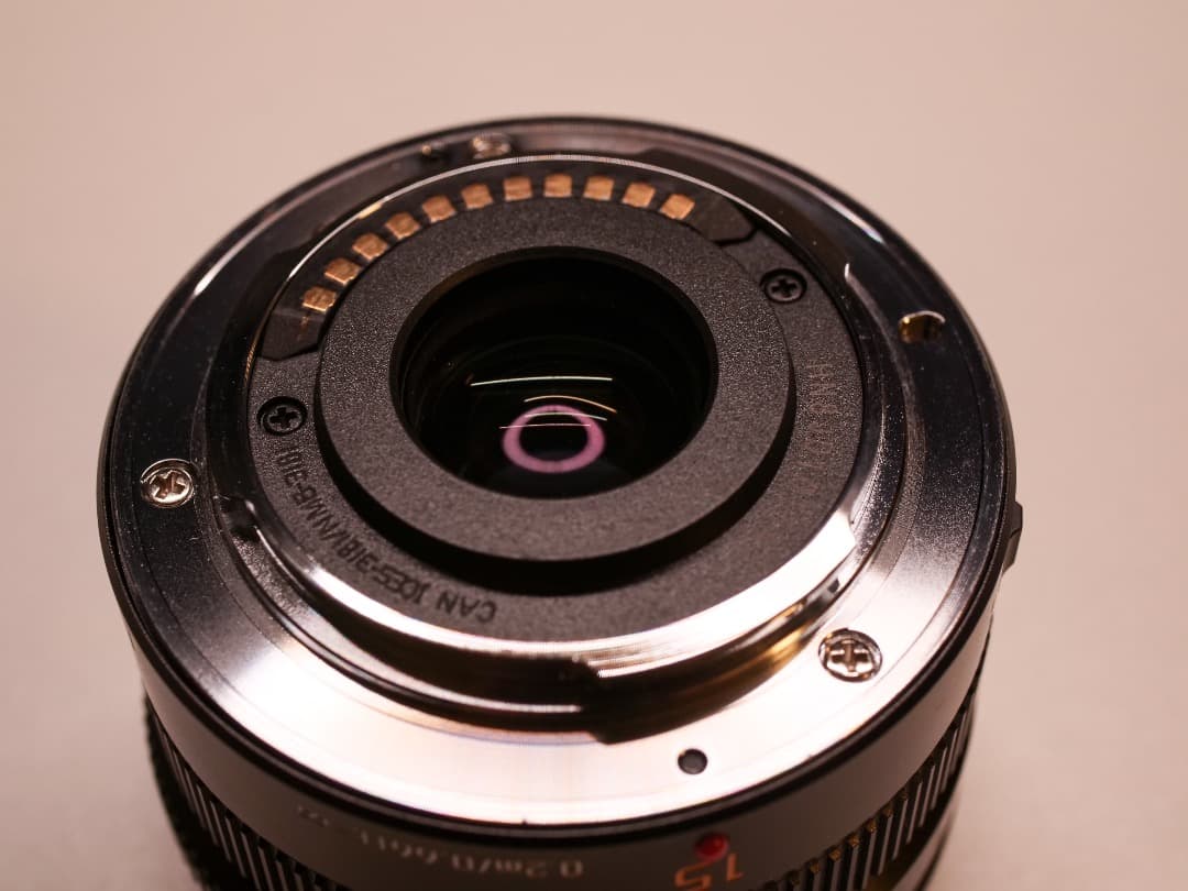 美品/Panasonic LEICA DG SUMMILUX 15mm F1.7