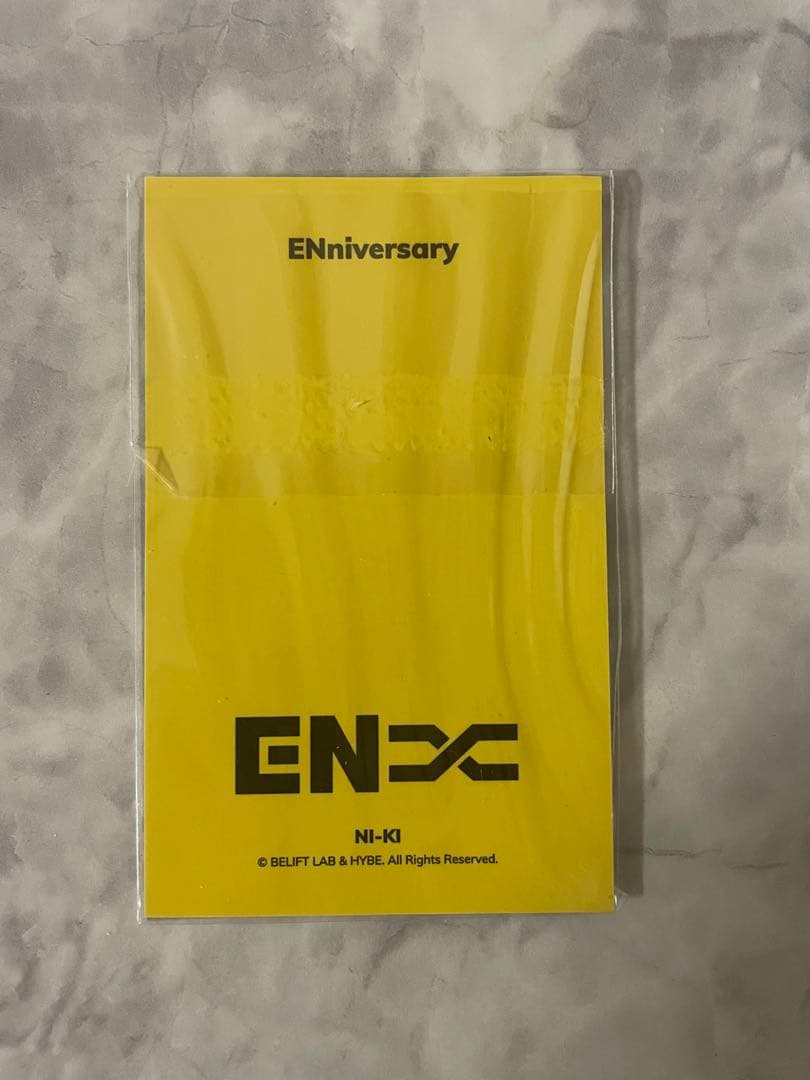 NI-KI ENNiversary フォトカード　カラビナ　トレカ
